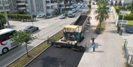 Bursa Büyükşehir Belediyesi Demirciyolu Caddesi'ni asfaltla yeniliyor