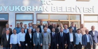 Bursa Büyükşehir Belediyesi Başkan Vekili Şahin Biba Büyükorhan'da projeleri inceledi