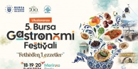 Bursa Büyükşehir Belediyesi'nden Uluslararası 5. Bursa Gastronomi Festivali için stant başvuruları başladı
