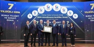 Bursa Ticaret ve Sanayi Odası'na TOBB'dan 7 yıldızlı akreditasyon belgesi