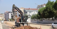 Kestel Eğitim Caddesi modern asfaltıyla yenileniyor