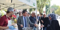 Osmangazi Belediyesi'nden Hürriyet ve Geçit mahallelerinde aşure ikramı