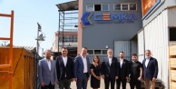BTSO ve MÜSİAD yöneticilerinden Bursa'nın köklü sanayi kuruluşu CEMKA'ya ziyaret