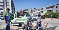 Bursa Büyükşehir Belediyesi'nden sonbahar öncesi yağmur suyu ızgaralarında kapsamlı temizlik