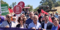 Gürsu Dışkaya'da orman yangını sonrası maden ocağı tepkisi: Köylüler ve çevreciler eylemde