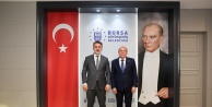 BTSO Başkanı Özer Matlı'dan Büyükşehir'e ziyaret: Gündem Bursa ekonomisi ve iş birliği