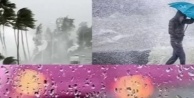 Meteoroloji'den Pazar alarmı: Şiddetli sağanak, kar ve hızı 100 km'yi bulan fırtına uyarısı!