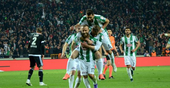 Torku Konyaspor Beşiktaş'ı Eledi!
