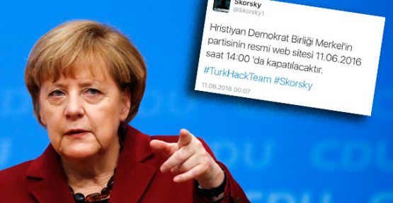 Türk Hackerlar Merkel'e Saldırdı!