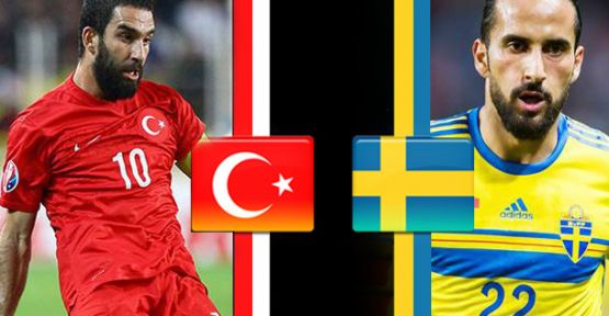 Türkiye İsveç Maçı Saat 20.45'te!