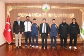 Erkan Aydın, Milli Sporcuları Dünya Şampiyonası’na Uğurladı