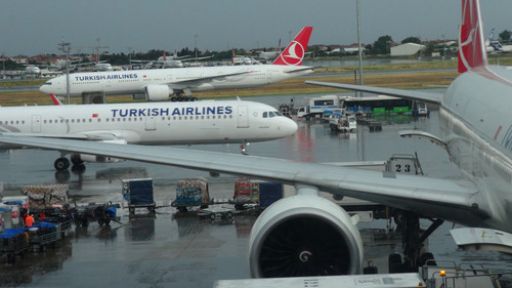 Yağmur Hava Ulaşımını Etkiledi!