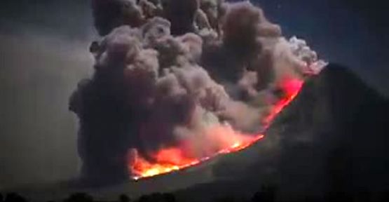 Yanardağın Öfkesi Kameralarda!