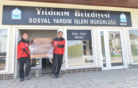 Yıldırım Belediyesi 626 Aileye Derman Oldu!